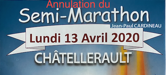 Annulation du Semi-Marathon