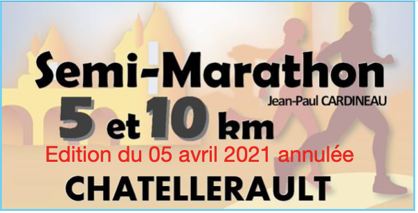 Annulation semi-marathon  édition 2021